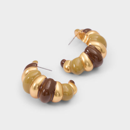 Samarra in Light Brown - Hoop earrings Aldo Light brown