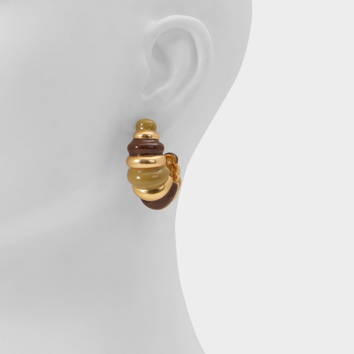 Samarra in Light Brown - Hoop earrings Aldo Light brown