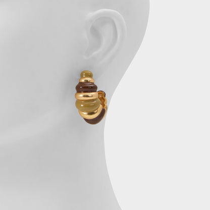 Samarra in Light Brown - Hoop earrings Aldo Light brown