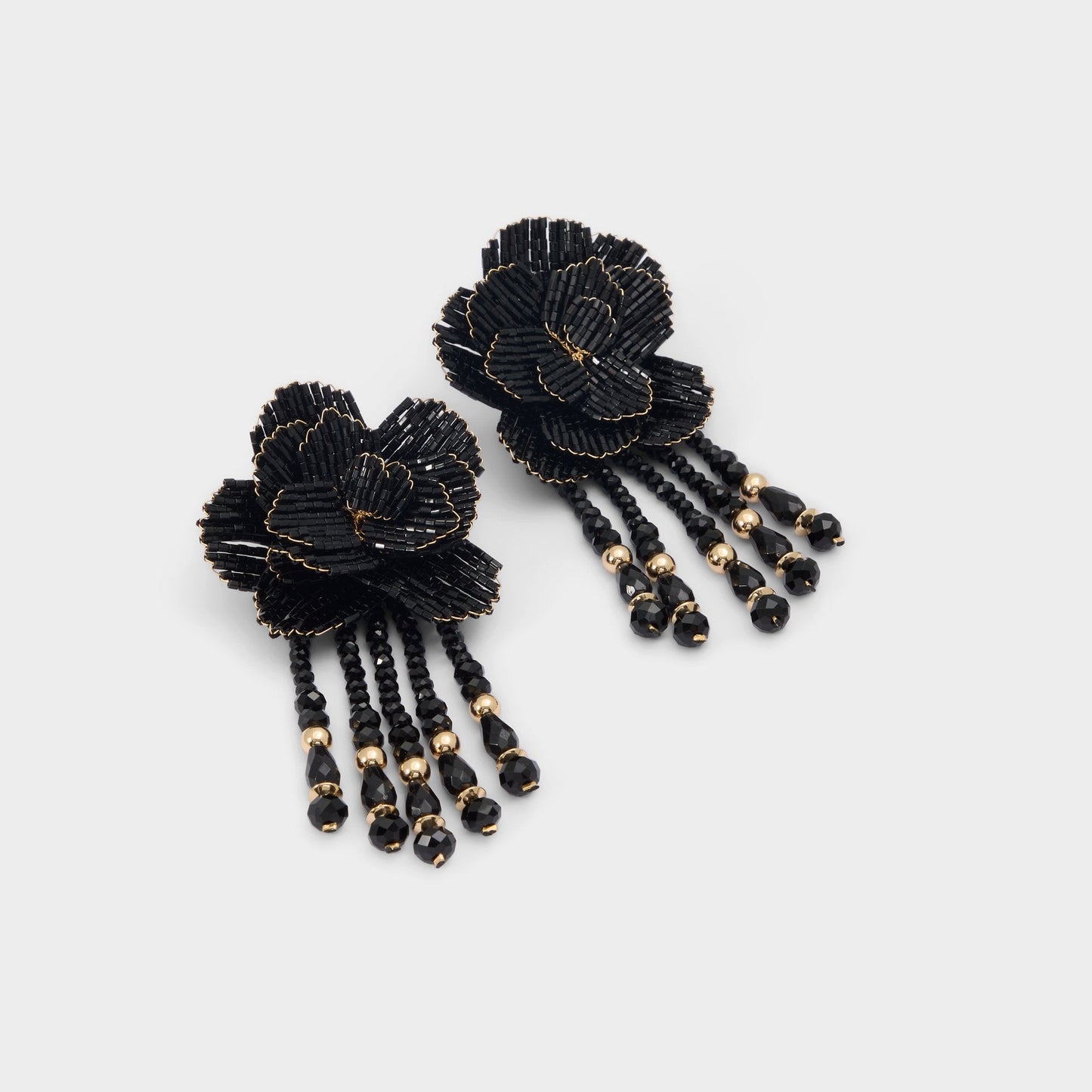Petalia Black/Gold Multi Women's Earrings - Statement earrings Aldo Black/gold multi