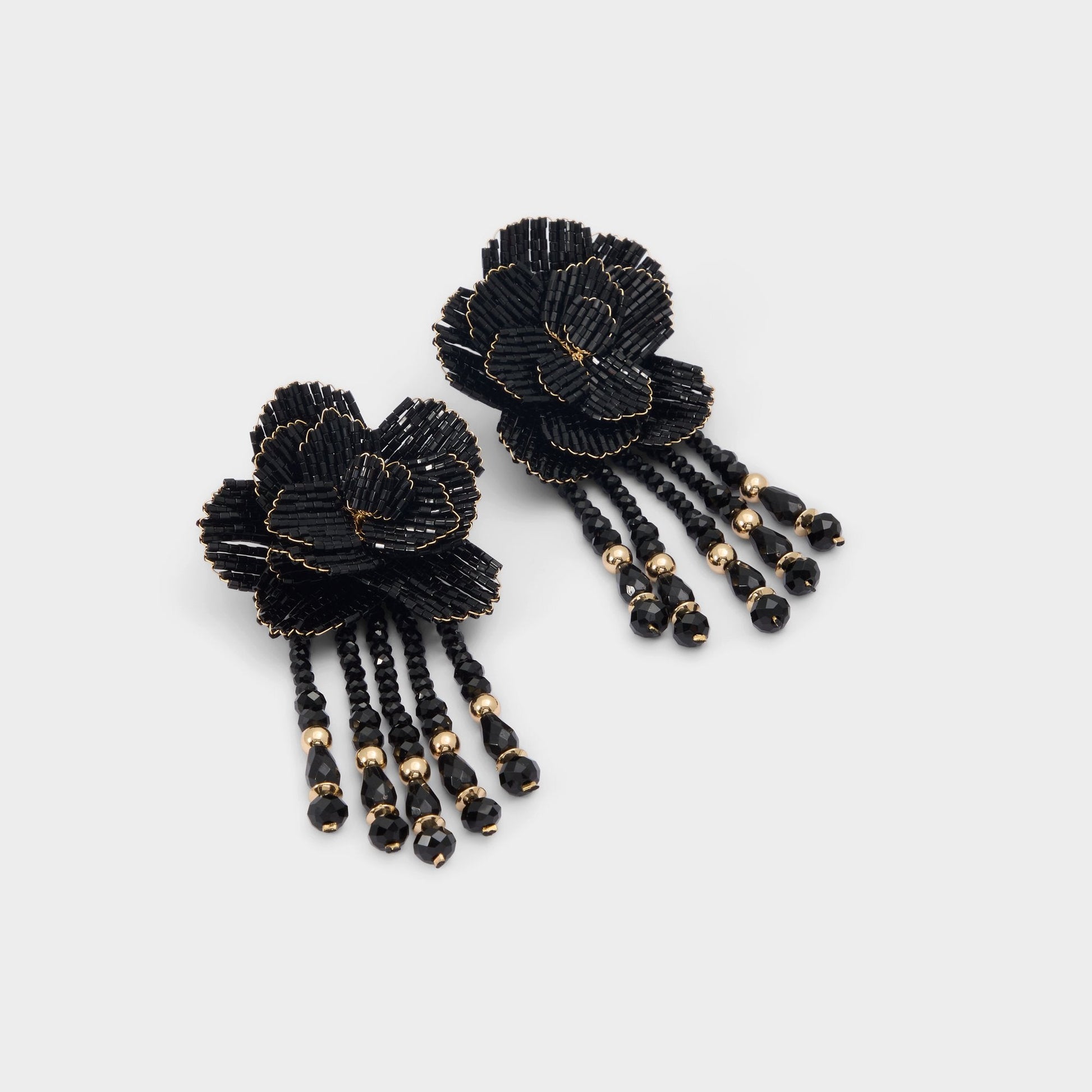 Petalia Black/Gold Multi Women's Earrings - Statement earrings Aldo Black/gold multi