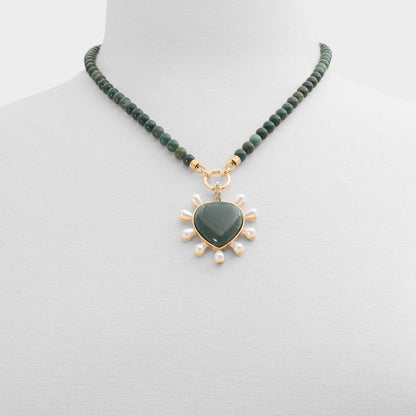 Preciousheart in Dark Green - Necklace Aldo Dark green