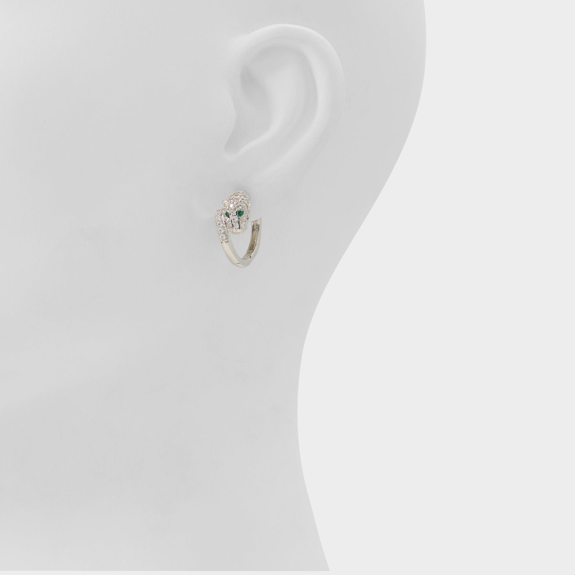Strigidae in Silver Clear Multi - Hoop earrings Aldo Silver/clear multi