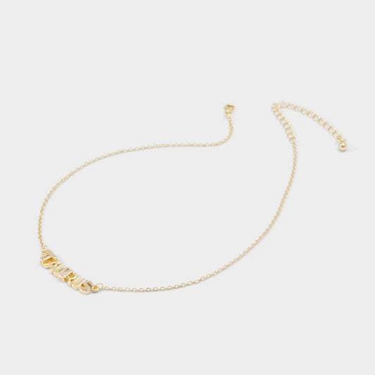 Starsigns Gold Women's Cubic Zirconia - Necklace Aldo Gold