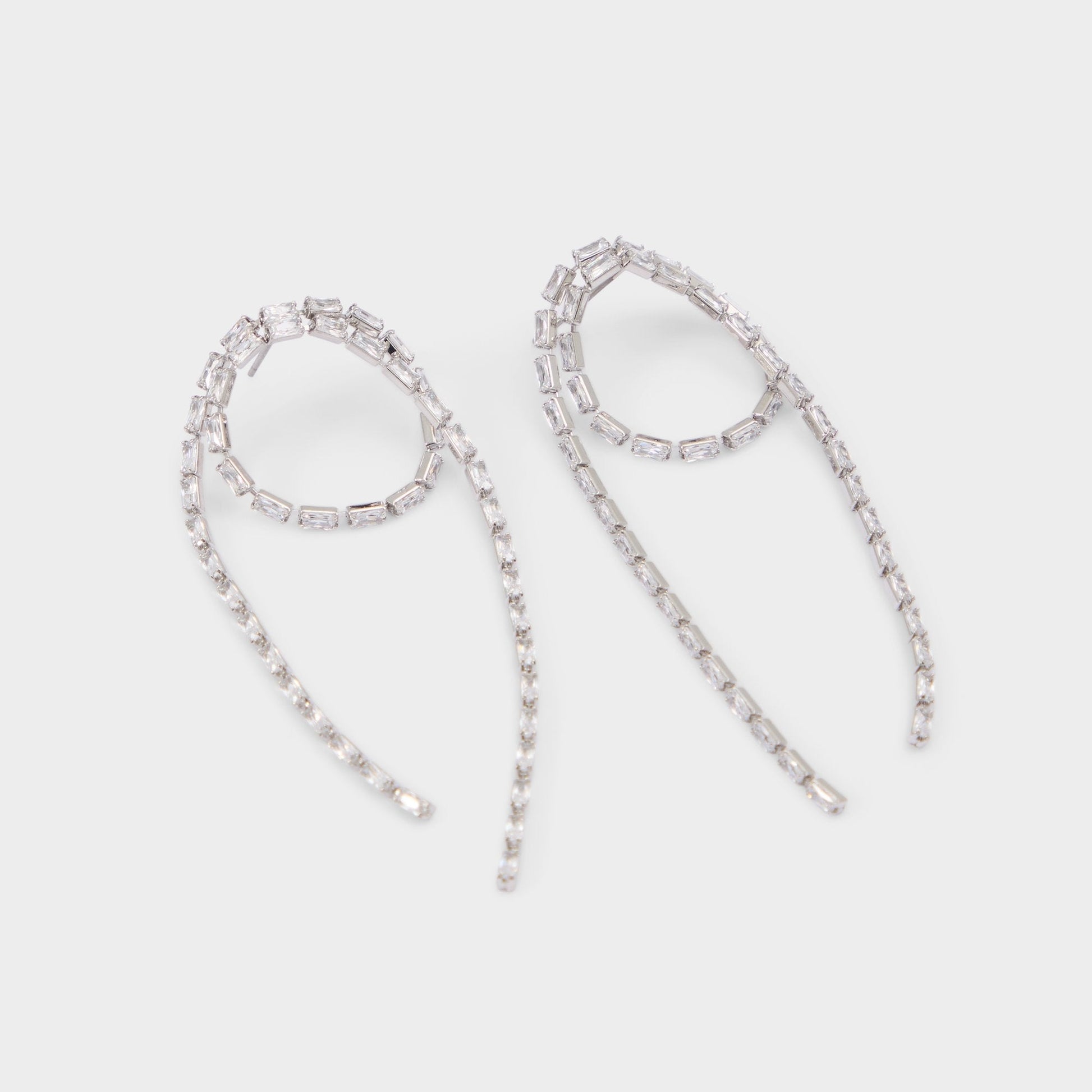 Wude in Silver Clear Multi - Chandelier earrings Aldo Silver/clear multi