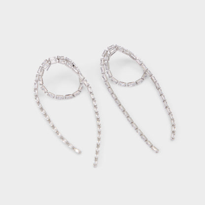 Wude in Silver Clear Multi - Chandelier earrings Aldo Silver/clear multi
