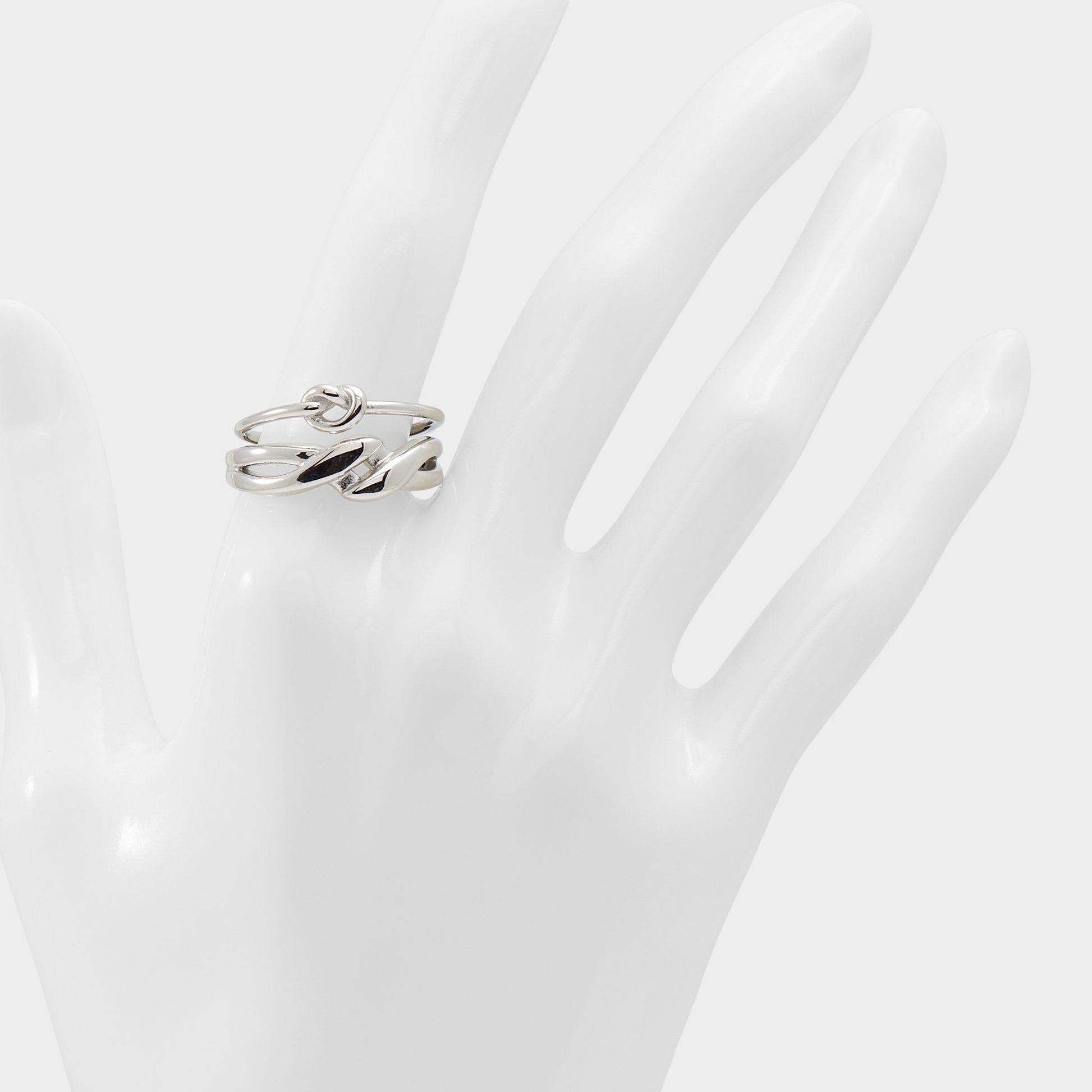 Twisties Silver Women's Aldo Sport Club - Ring Aldo Silver