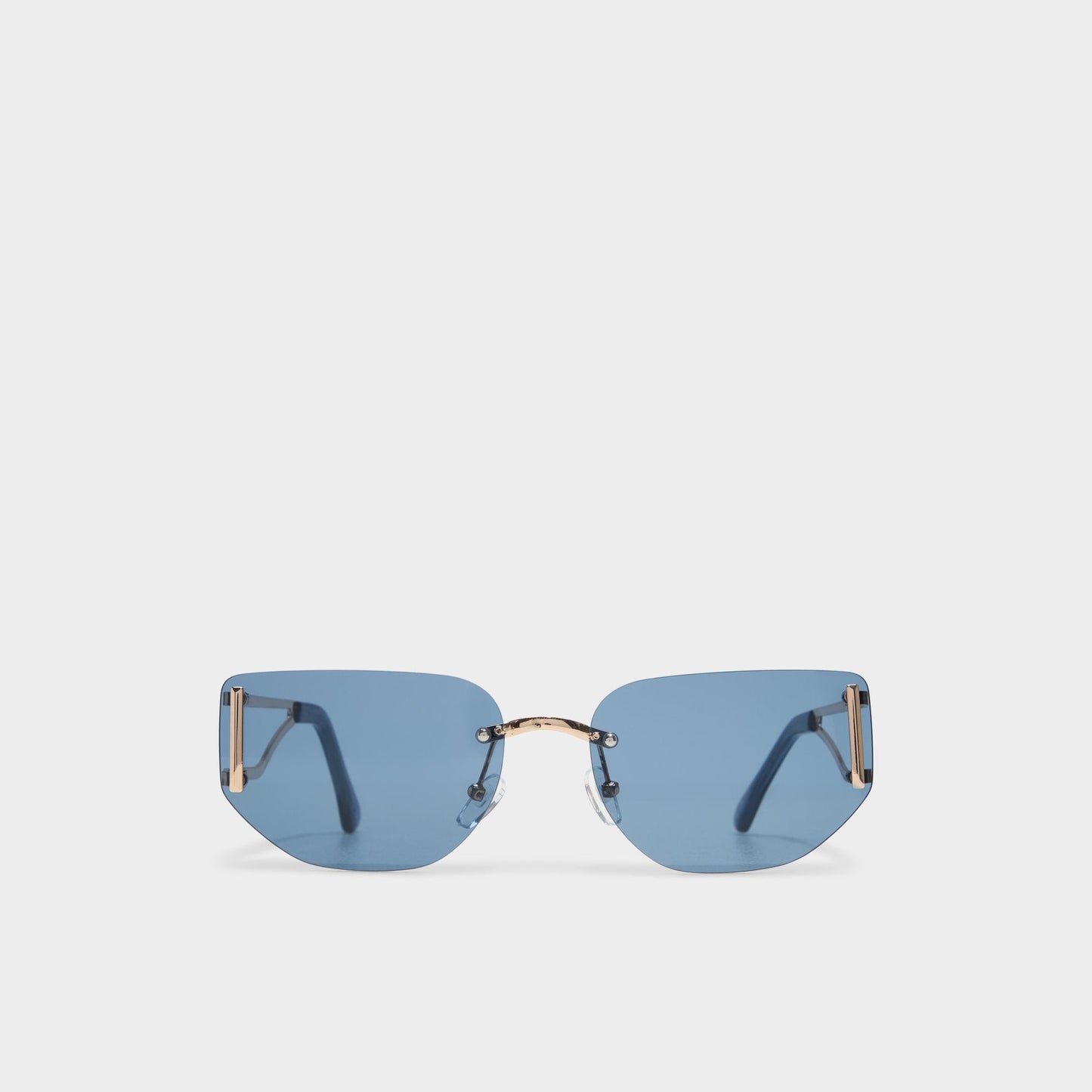 Delalle Gold Women's Square - Square sunglasses Aldo Gold