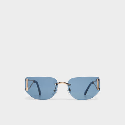 Delalle Gold Women's Square - Square sunglasses Aldo Gold