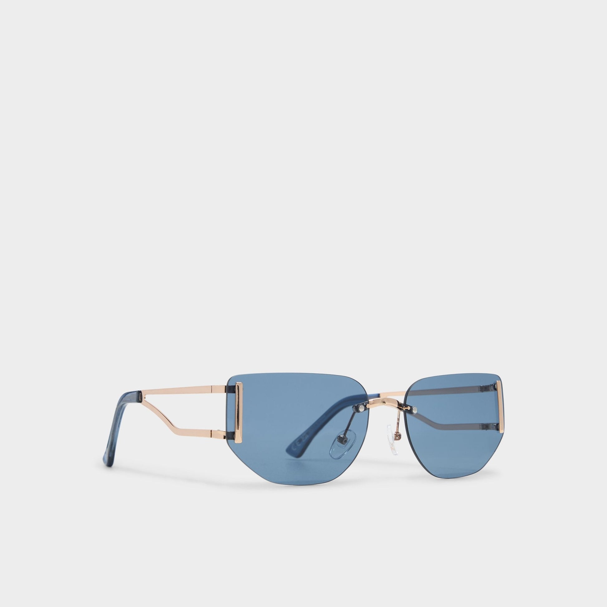 Delalle Gold Women's Square - Square sunglasses Aldo Gold