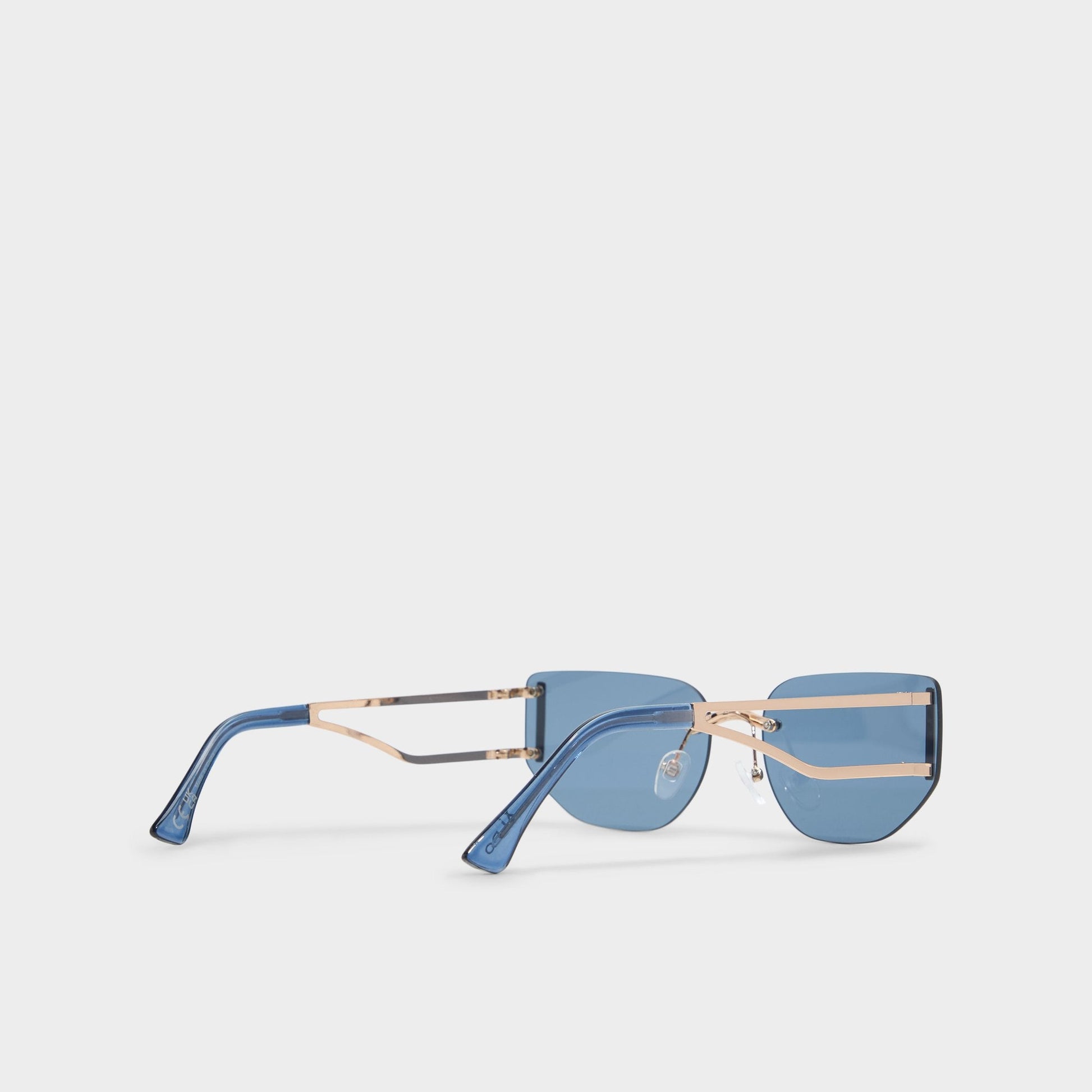 Delalle Gold Women's Square - Square sunglasses Aldo Gold