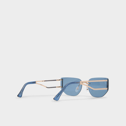 Delalle Gold Women's Square - Square sunglasses Aldo Gold