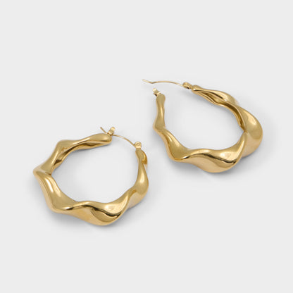 Patroklos Gold Women's Earrings - Hoop earrings Aldo Gold