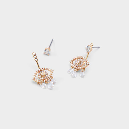 Eulalie Gold/Clear Multi Women's Gold plated - Earrings Aldo Gold/Clear Multi