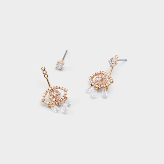 Eulalie Gold/Clear Multi Women's Gold plated - Earrings Aldo Gold/Clear Multi