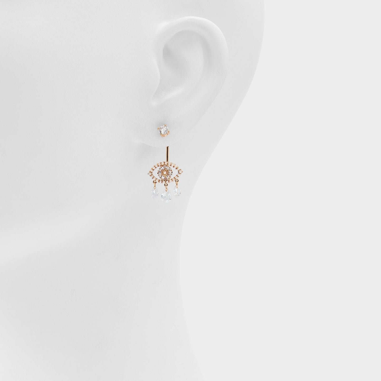 Eulalie Gold/Clear Multi Women's Gold plated - Earrings Aldo Gold/Clear Multi
