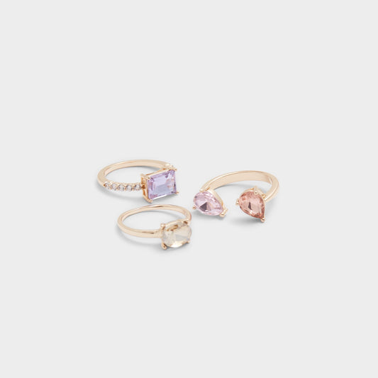 Pimediax Pastel Multi Women's Rings - Stackable rings Aldo Pastel Multi