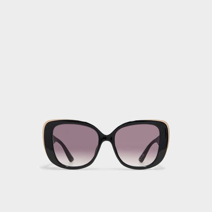 Dorkayx Black/Gold Multi Women's Square - Square sunglasses Aldo Black/Gold Multi
