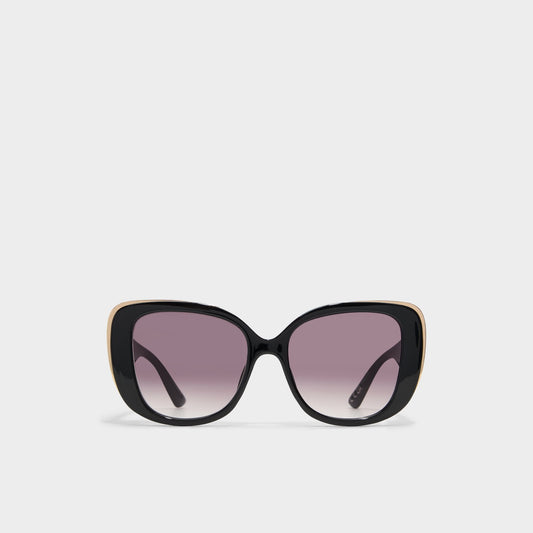 Dorkayx Black/Gold Multi Women's Square - Square sunglasses Aldo Black/Gold Multi