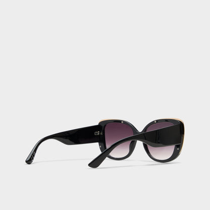 Dorkayx Black/Gold Multi Women's Square - Square sunglasses Aldo Black/Gold Multi