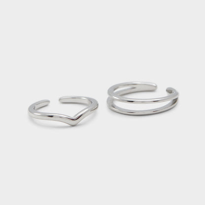 Ardgowan Silver Women's Stainless Steel - Toe ring Aldo Silver