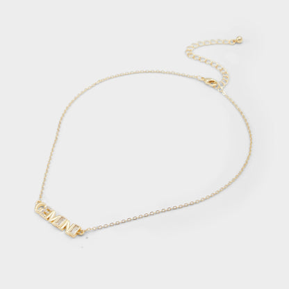 Starsigns Gold Women's Cubic Zirconia - Necklace Aldo Gold
