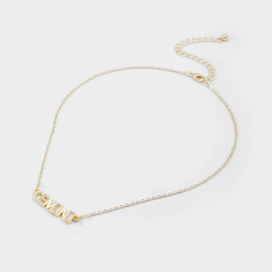 Starsigns Gold Women's Cubic Zirconia - Necklace Aldo Gold