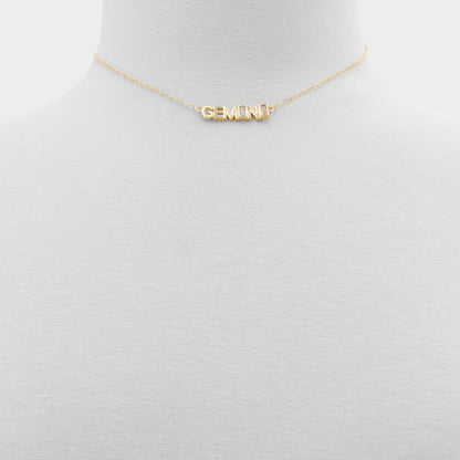 Starsigns Gold Women's Cubic Zirconia - Necklace Aldo Gold