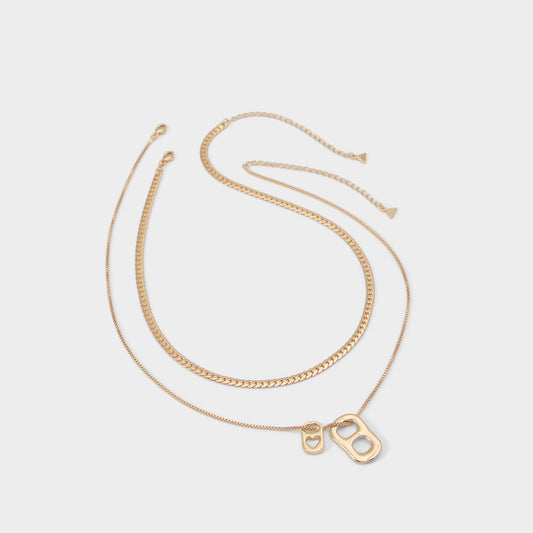 Lovecapsn Gold Women's Necklaces - Necklace Aldo Gold