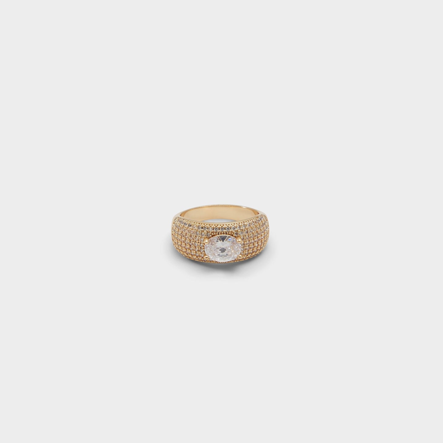 Caredar Gold/Clear Multi Women's Cubic Zirconia - Ring Aldo Gold/Clear Multi