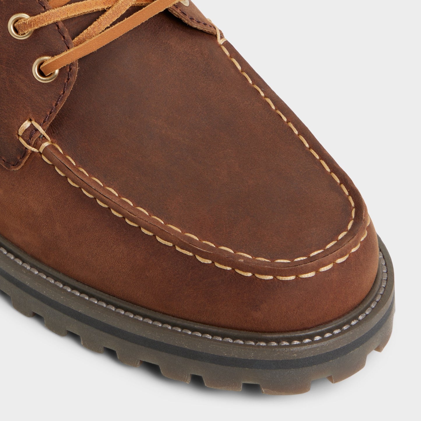 Farrell in Medium Brown - Combat boot, Lug sole Aldo Medium brown
