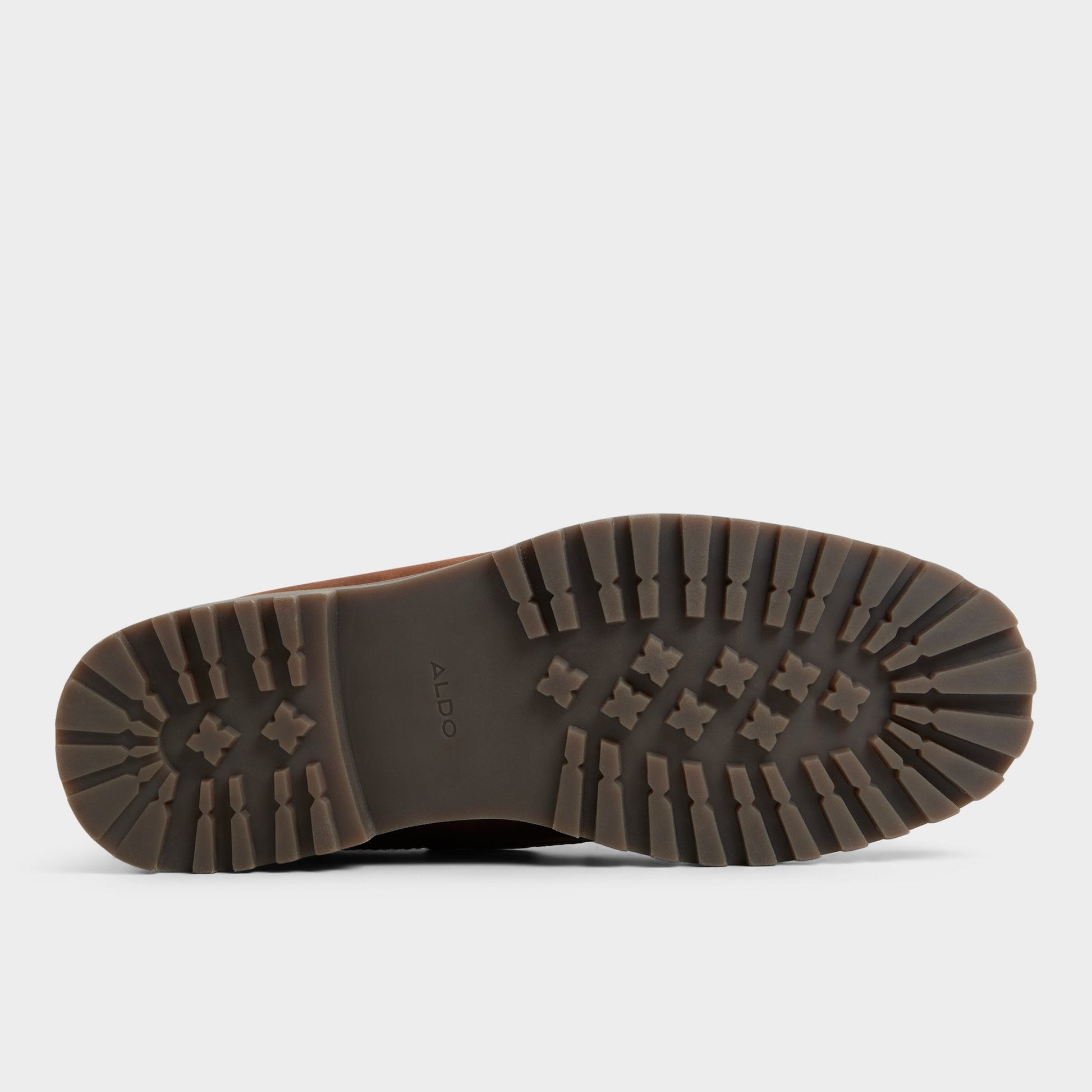 Farrell in Medium Brown - Combat boot, Lug sole Aldo Medium brown