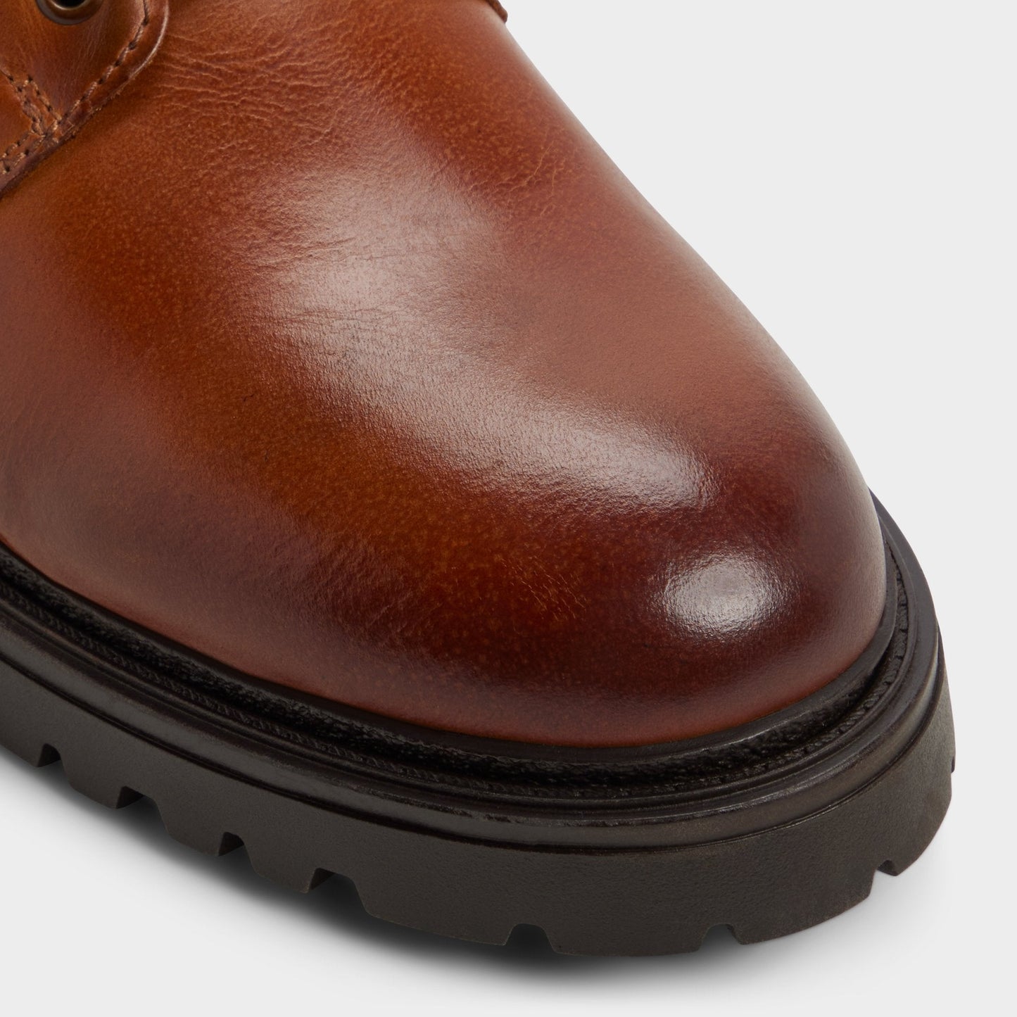 Draco in Cognac - Combat boot, Lug sole Aldo Cognac