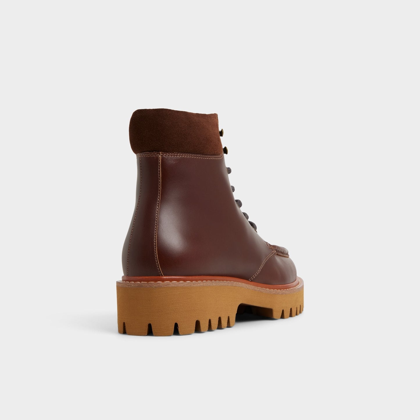 Grier in Medium Brown - Combat boot, Lug sole Aldo Medium brown