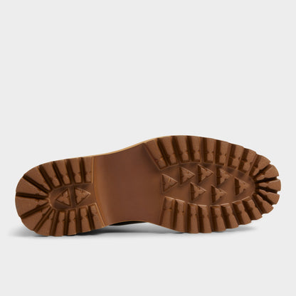 Grier in Medium Brown - Combat boot, Lug sole Aldo Medium brown