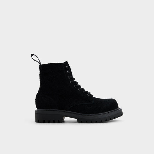 Doublezero in Black - Combat boot, Lug sole Aldo Black