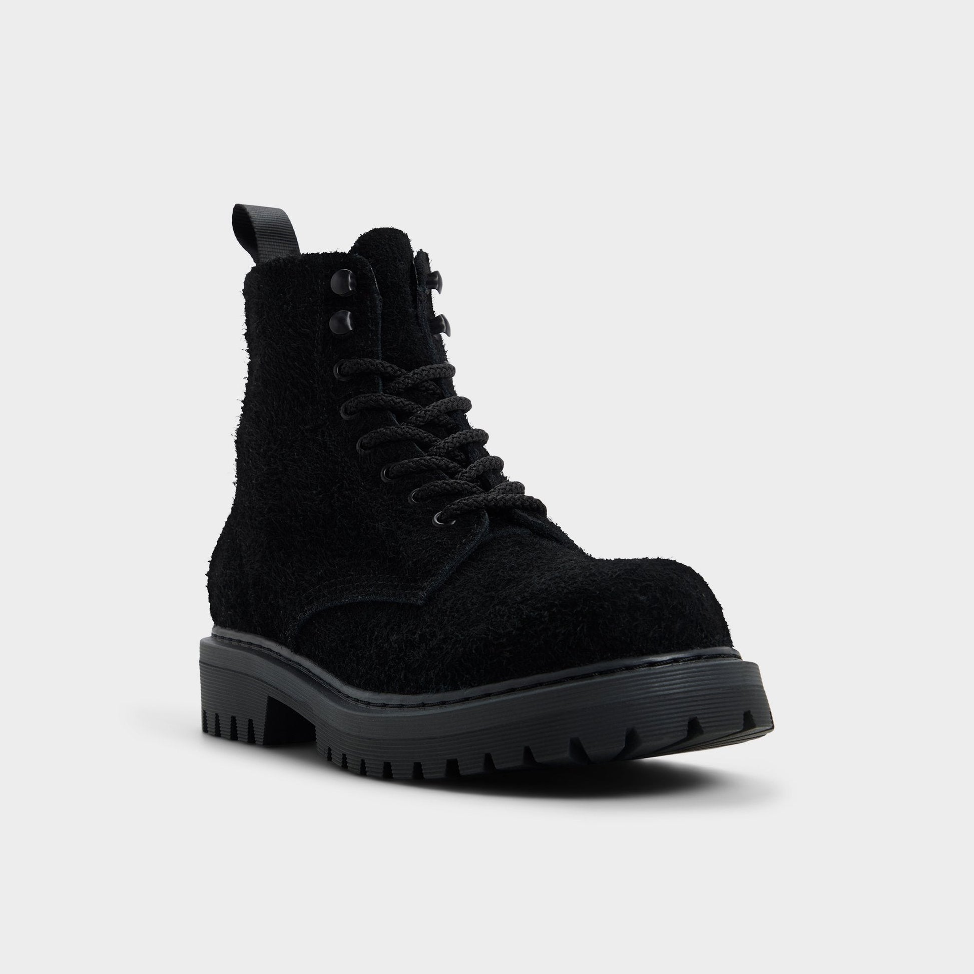 Doublezero in Black - Combat boot, Lug sole Aldo Black