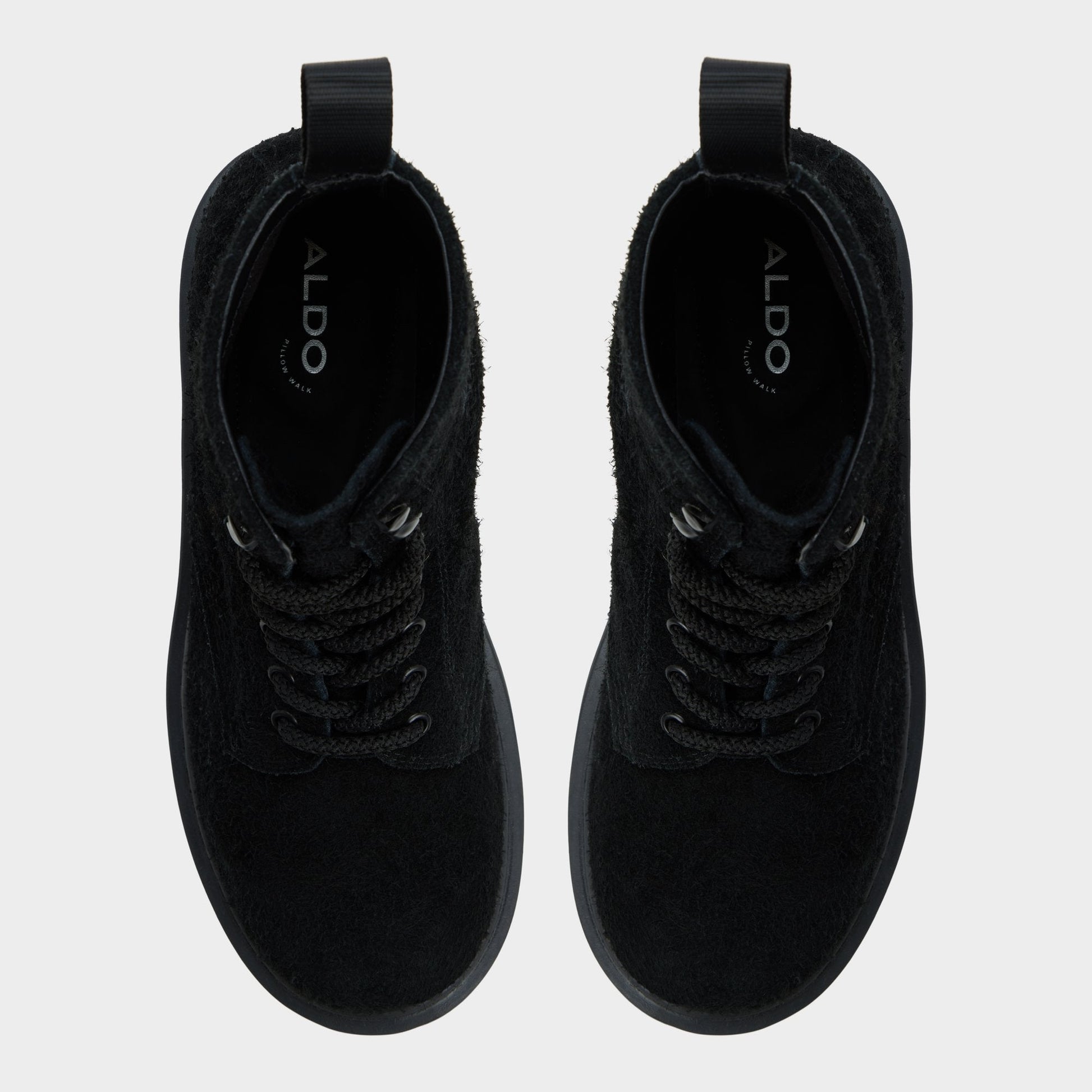 Doublezero in Black - Combat boot, Lug sole Aldo Black