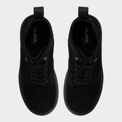 Doublezero in Black - Combat boot, Lug sole Aldo Black
