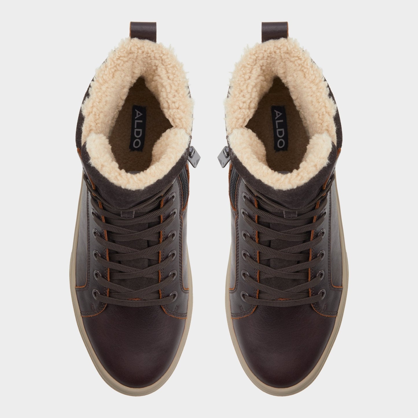 Dusker Cognac Men's Lace-up boots - Lace-up boot, Cup sole Aldo Cognac