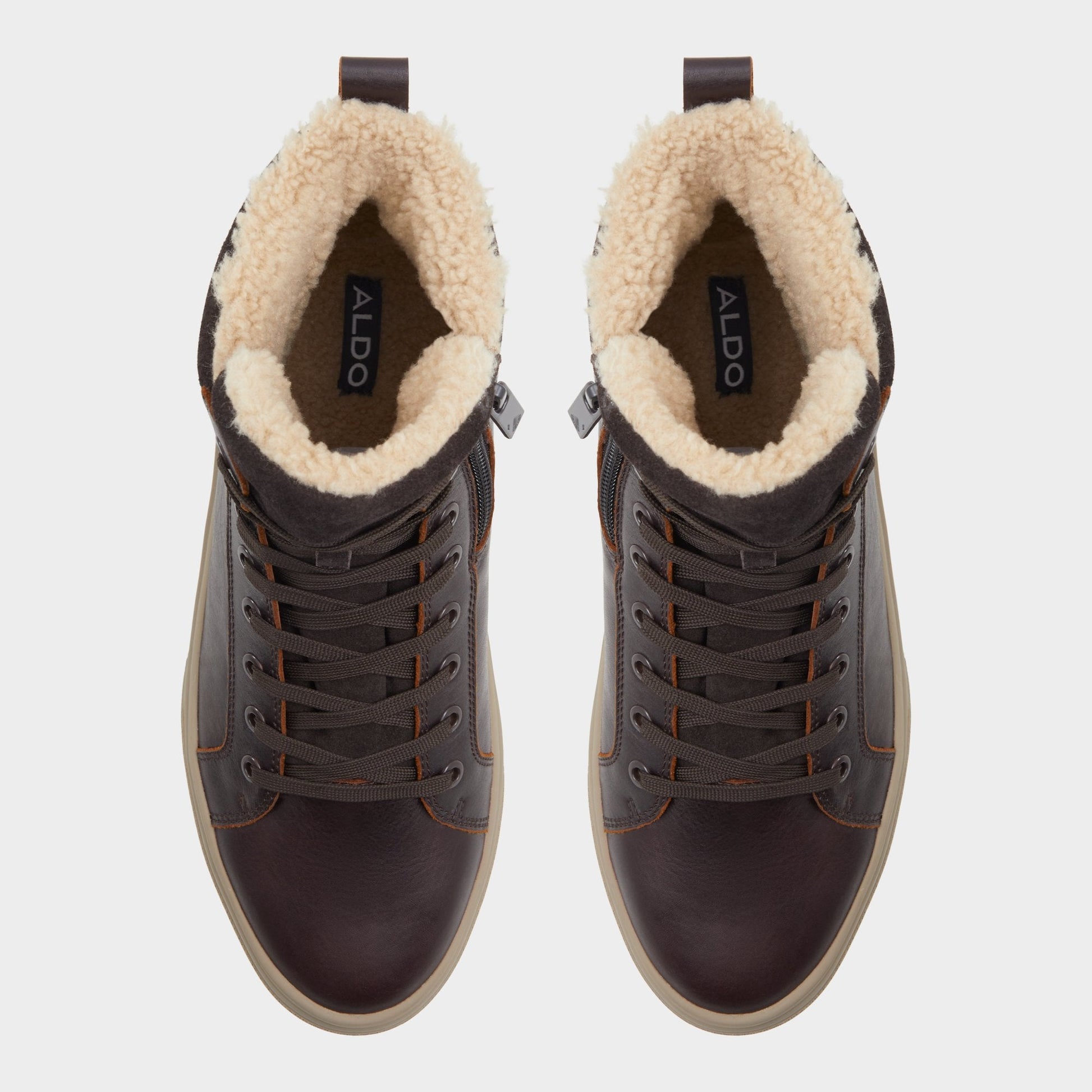 Dusker Cognac Men's Lace-up boots - Lace-up boot, Cup sole Aldo Cognac