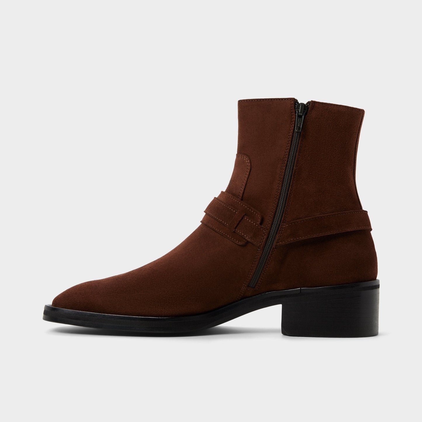 Marcos in Dark Brown - Ankle boot, Block heel Aldo Dark Brown