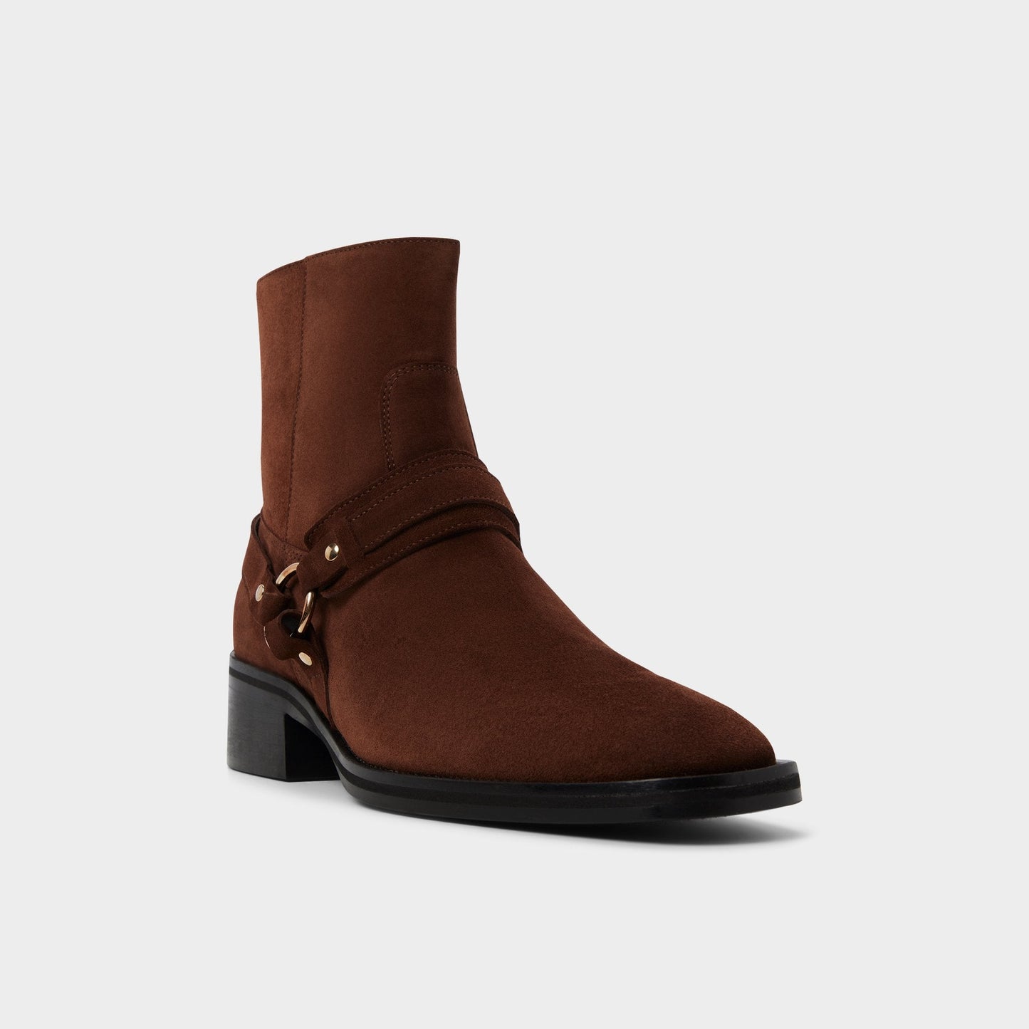 Marcos in Dark Brown - Ankle boot, Block heel Aldo Dark Brown
