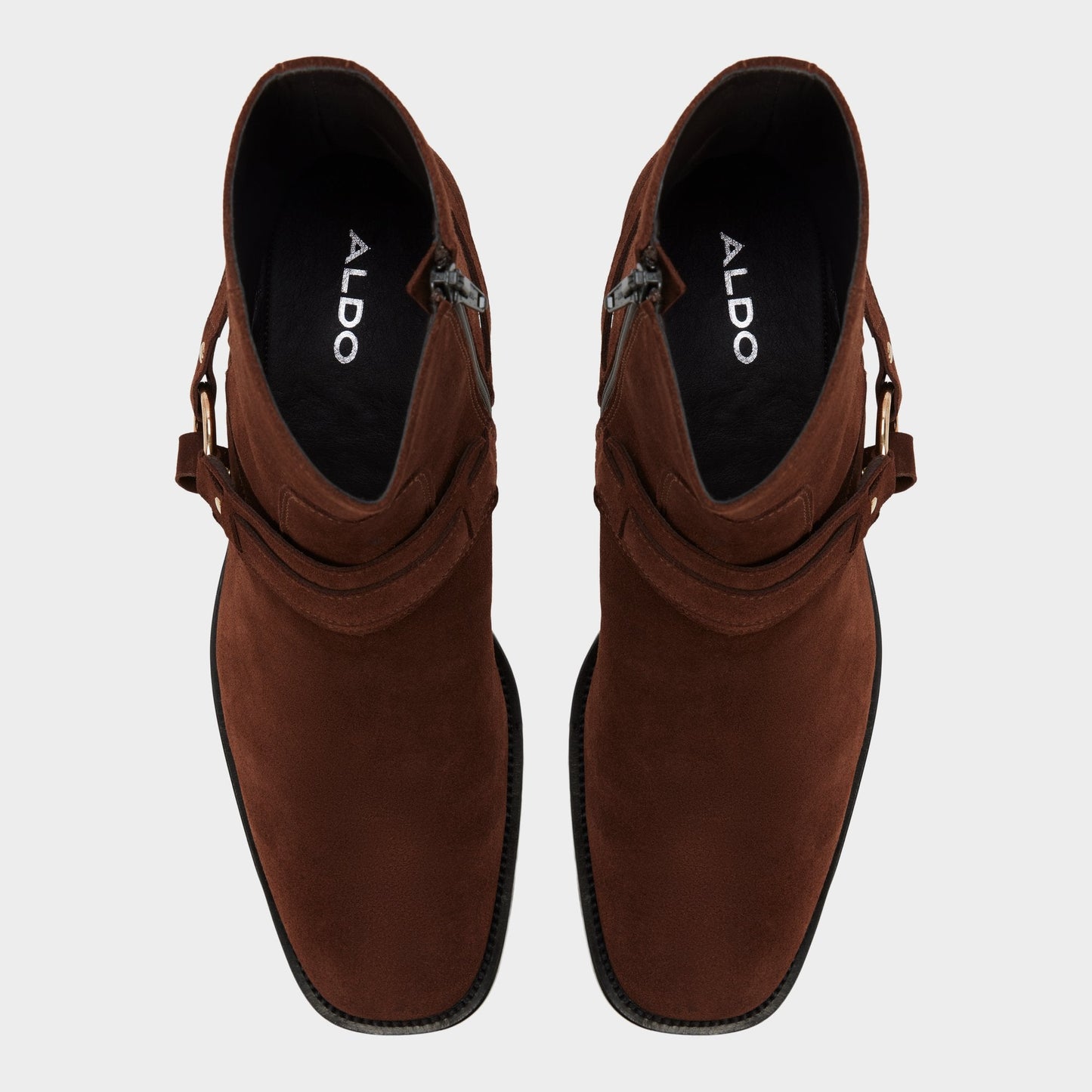 Marcos in Dark Brown - Ankle boot, Block heel Aldo Dark Brown