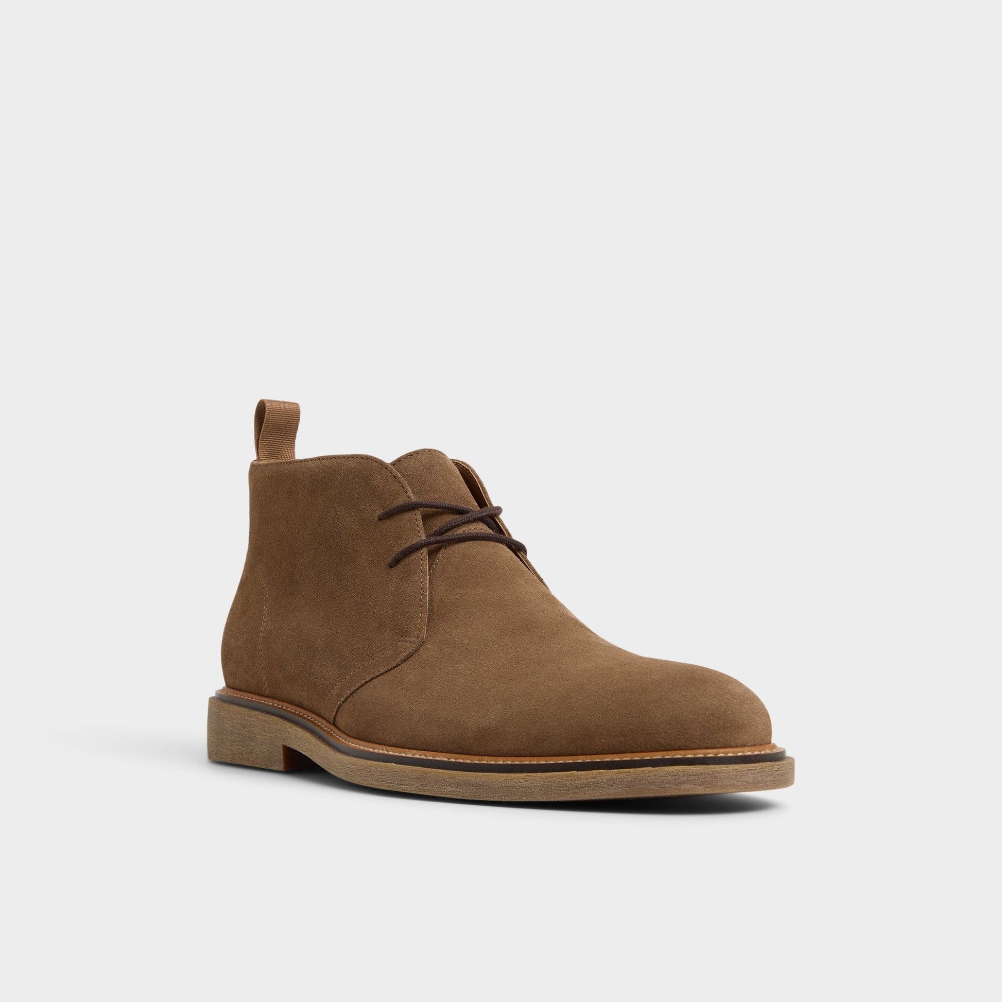Jefrey Dark Brown Leather Suede Men's Chukka boots - Chukka boot Aldo Dark Brown