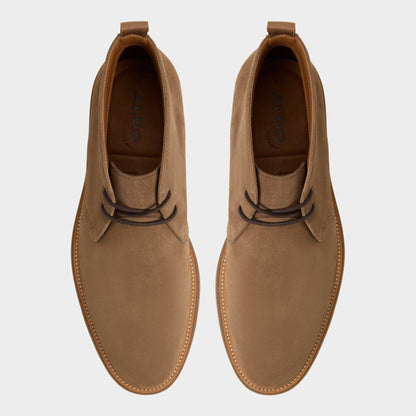 Jefrey Dark Brown Leather Suede Men's Chukka boots - Chukka boot Aldo Dark Brown