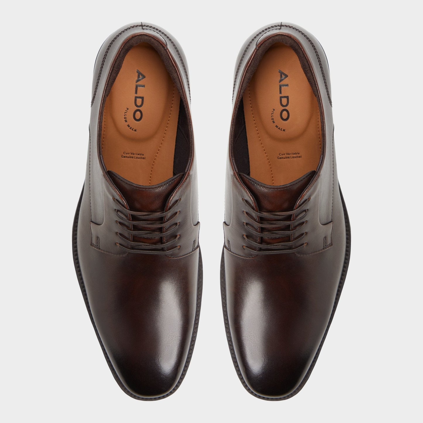 Teodoro Medium Brown Men's Dress Shoes - Derby shoe Aldo Medium brown