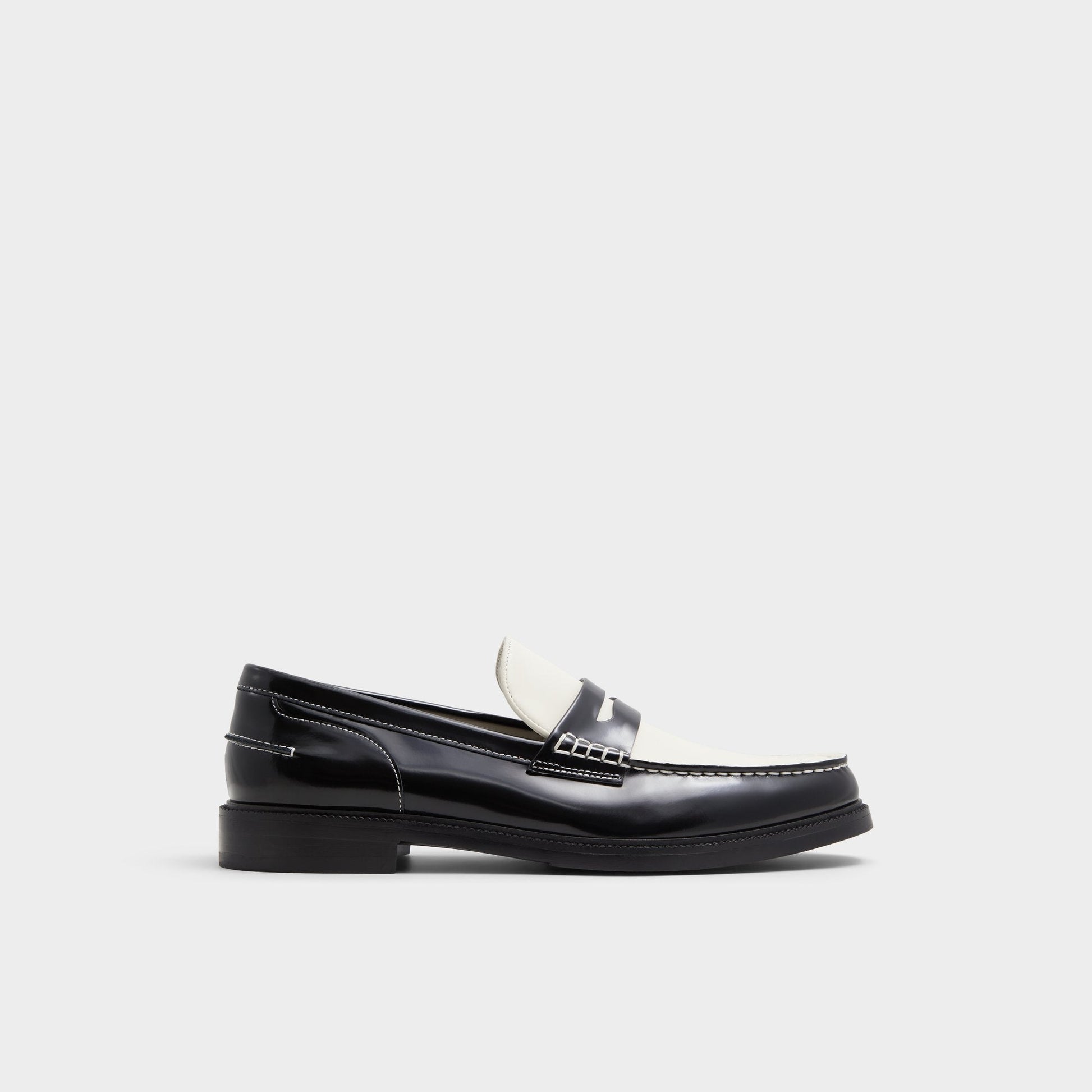 Kieran Black/White Men's Dress Shoes - Loafer Aldo Black/white