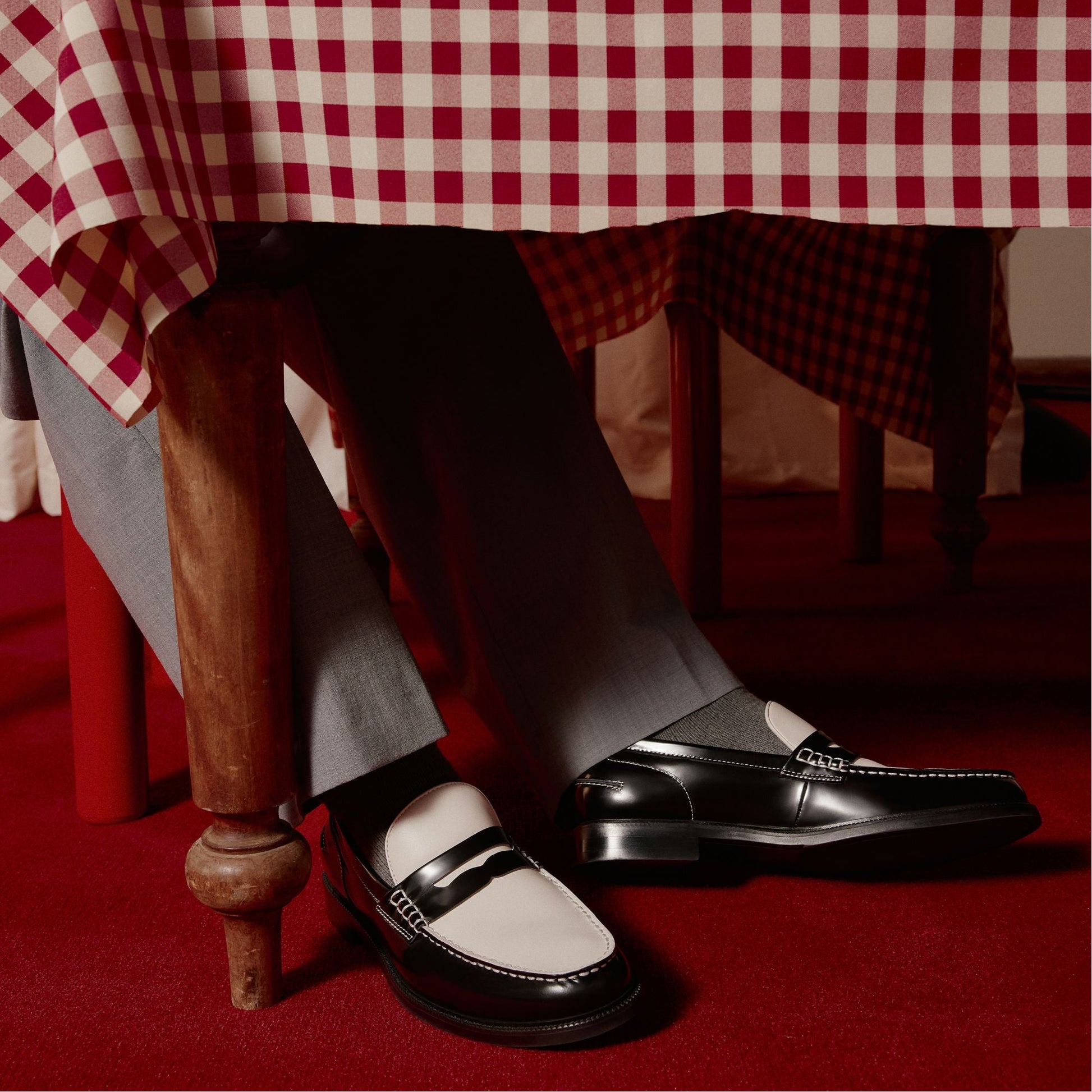 Kieran Black/White Men's Dress Shoes - Loafer Aldo Black/white