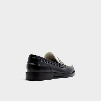 Kieran Black/White Men's Dress Shoes - Loafer Aldo Black/white